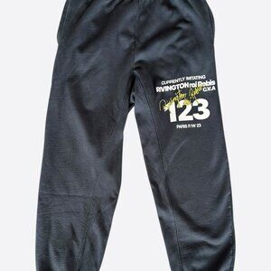 RRR-123 Dark Grey & White CVA Imitation Of Paris Sweatpants